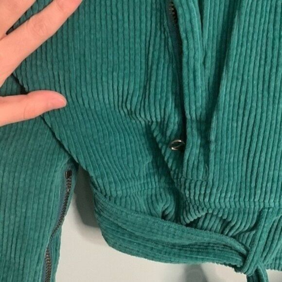 FREE PEOPLE Slouchy Dolman Corduroy Moto Jacket - Picture 5 of 11